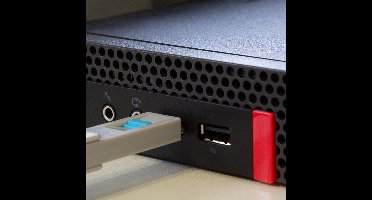 LogiLink USB-C veiligheidsslot, 1 sleutel / 4 sloten