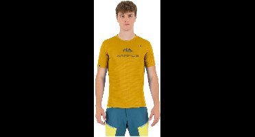 Karpos Loma Evo Print T-shirt Met Korte Mouwen Geel XL Man