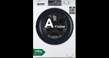 Haier HW100-BP14929A-S -Wasmachine - 10kg - A - Extra stil (72 dB) - Grote capaciteit - Stoombehandeling - Antibacteriële Behandeling (ABT) - 15 programma’s - 10 jaar garantie op onderdelen