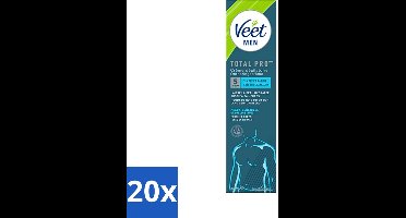 Veet Men - Ontharingscrème - Gevoelige Huid - Milde Formule - 200 ml - Bulkverpakking - 20 stuks