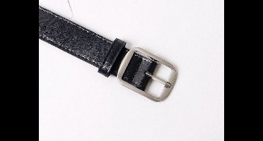 S&E Riem met Vintage Gesp – Tijdloos & Veelzijdig - Zwart