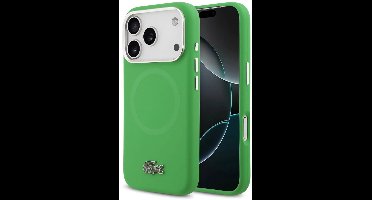Lacoste Back Cover - iPhone 17 Pro - Groen - MagSafe-compatibel - Metal Logo