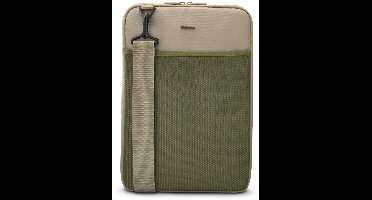 Hama To go laptopsleeve - 12,1inch - Beige groen