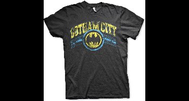 DC Comics Batman Heren Tshirt -M- Gotham City Zwart