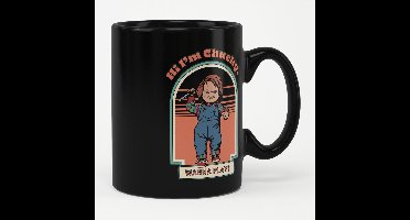 Chucky Tasse/Kaffeebecher Hi I'm Chucky Mug Black