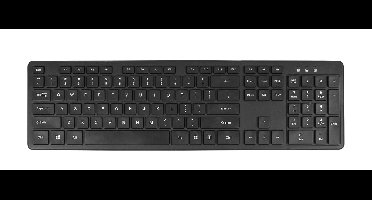 Toetsenbord quantore qwerty draadloos usb-a zwart