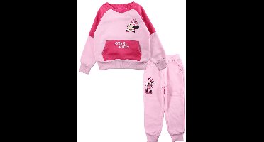 Disney Minnie Mouse Set - Joggingpak / Trainingspak / Vrijetijdspak - Roze - Maat 122/128 (8 jaar)