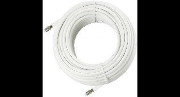 Glomex Rg8x-antennekabel Wit 30 m