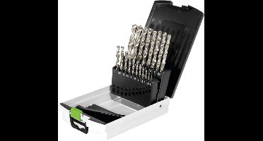 Festool 498981 19 delige Novadrive HSS-spiraalborenset