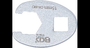 BGS Vierkant sleutelaandrijving 10 mm (3/8") SW 15 mm - 1756...