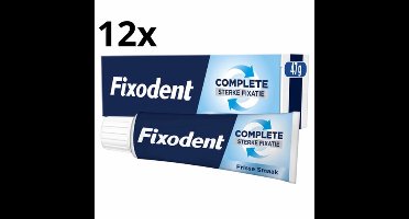 Fixodent Kleefpasta - Complete Original - 12 x 47 gram - voordeelverpakking