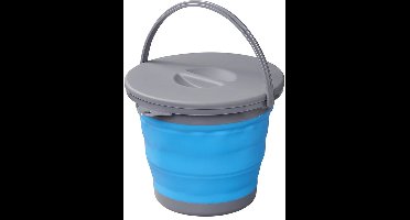 ProPlus Emmer 5L - Met deksel - Opvouwbaar - Blauw