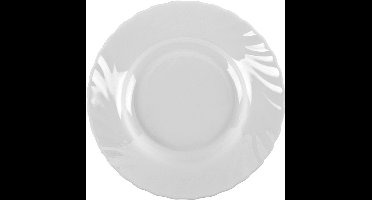 Luminarc Trianon Diep Bord 22,5 cm Wit - Gemaakt in Frankrijk