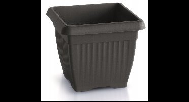 Prosperplast Terra Vierkante Pot - Antraciet 45x45x35 cm