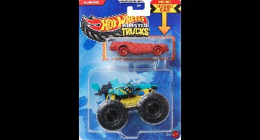 Hot Wheels Monster Trucks Auto - Slam Prix/Prix Collision 2-delig inclusief kleine auto