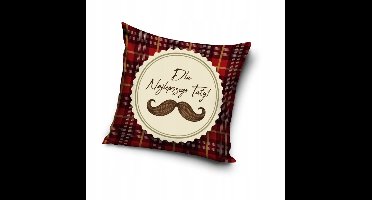 Kussenhoes 40x40cm - Voor de Beste Papa