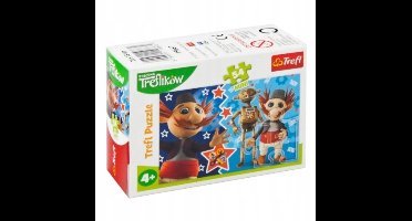 Trefl Puzzel 54 Stukjes Mini - Vrolijke Treflik Familie
