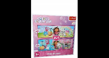 Gabby's Poppenhuis Puzzels - 2x100 Stukjes