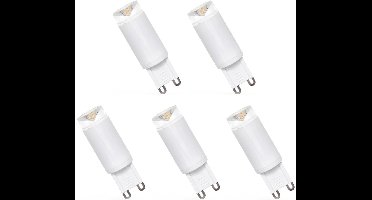 Spectrum LED Insteeklampje G9 2.5W - 230V - 200 Lumen - 4000K Neutraal Wit - Natuurlijk Licht - Energiezuinig - 5 stuks