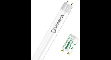 Ledvance - LED Buis T8 Value (EM/Mains) Standard Output 7W 765lm - 830 Warm Wit | 72cm - Vervangt 16W