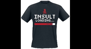 Deadpool Insult Loading Heren T-shirt - zwart - L