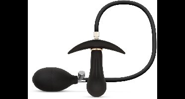 Anal Collection - Opblaasbare Buttplug met Pomp 8 cm - Zwart