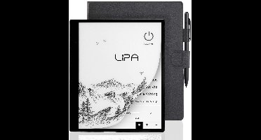 Lipa ET10 Ereader 10 inch – 64 GB – 4GB RAM - Meer talen – Ebook & Luisterboek – E-reader voor Ebooks – Met Google Playstore – Met Hoes en Stylus Pen – E-ink – Aantekeningen mogelijk