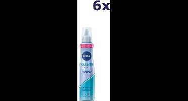 6x Nivea styling mousse Volume Care 150 ml
