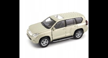 Welly Toyota Landcruiser Prado Metaal Modelauto 1:34 Goud