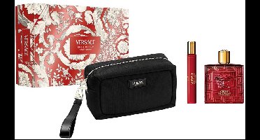 Parfumset voor Heren Versace EROS FLAME 3 Onderdelen