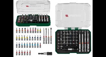 Parkside Bitset 41 Delen: 25mm & 75mm Bits met Magnetische Houder
