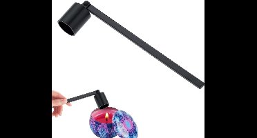 Kaarsenblusser-kaars snuffer-roestvrij stalen kaars Snuffer met lange steel-c