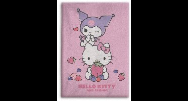 Hello Kitty Fleece plaid 100 x 140 cm - polyester