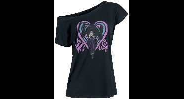 Wednesday Wild Slide Dames T-shirt - zwart - M