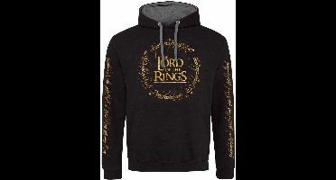 The Lord Of The Rings Logo Heren Trui met capuchon - meerkleurig - S