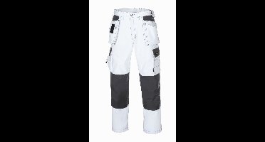 teXXor Canvas-Bundhose Panama Weiß/Grau-58
