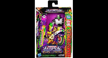 Hasbro Transformers - Transformers Generations Legacy Evolution Deluxe Class G2 Universe Laser Cycle 14 cm Actiefiguur - Multicolours