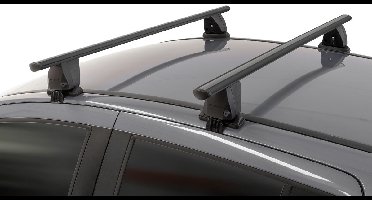 Dakdragers geschikt voor Toyota RAV4 III (XA30) 2006-2013 Menabo Delta zwart