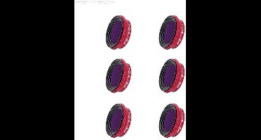 PGYTECH PRO Filters (6-pack) voor DJI Mavic Air