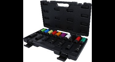 KS TOOLS 1/2" MASTER speciale dopsleutelset voor wielbouten,...