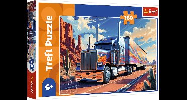Trefl 15413, 160 stuk(s), Voertuigen, 6 jaar