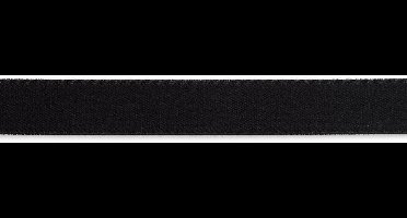 Veloursbandelastiek 25 mm zwart 10 m - Elastiek - Prym