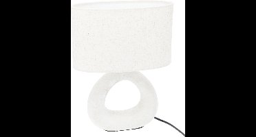 Home&Styling - Tafellamp - keramiek - Warmwit - 35.5 x 26.5 cm