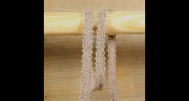 Kanten Kadolint > 12mm x 10m | Oud Roze Katoen