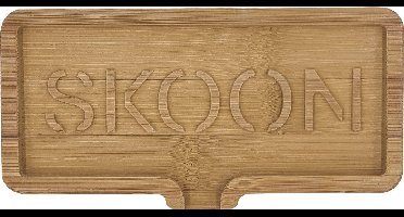 Skoon Solid bar - 2 bar side - all bamboo 1 Set