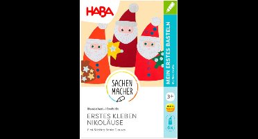 Haba knutselpakketje eerste plakken, maak je eigen kerstfiguren - 3+