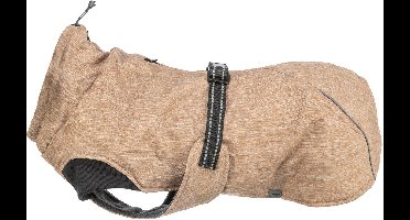 Hondenjas Trixie - Waterafstotend Fleece, Zandkleur - 40 Cm Ruglengte