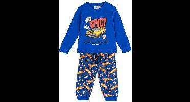 Hot Wheels Pyjama Jongens – Officiële Kinderpyjama met Auto Print – Comfortabel