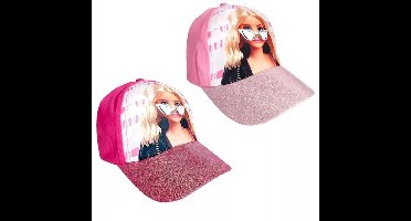 Barbie glitter roze pet