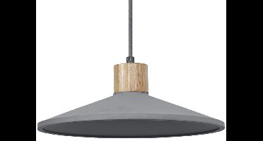 Ledvance LED Armatuur E27 | Decor Concrete Wood Pendant 320 mm E27 Dark Gray